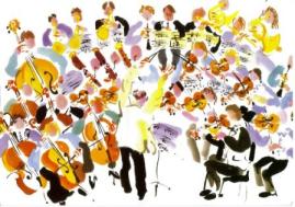 Orchestra Cartoon